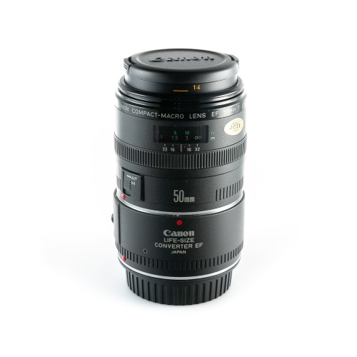 CANON EF 50mm f/2.5 + LIFE...